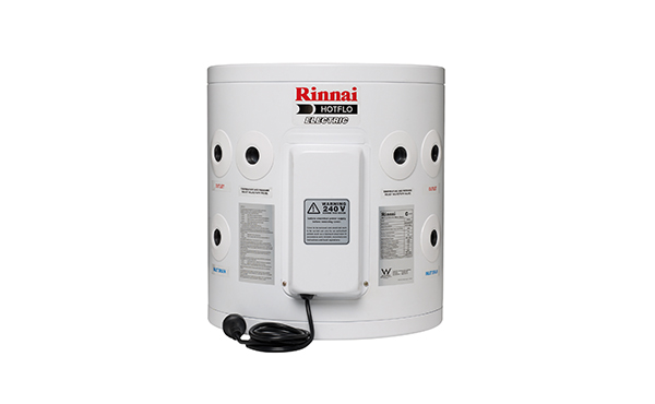 Rinnai 25lt electric hot water system Brisbane and Sunshine Coast