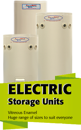 AquaMAX electric hot water systems