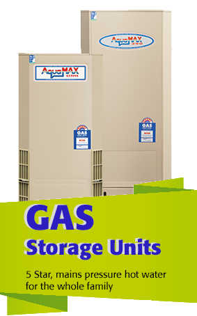 AquaMAX gas hot water systems Brsiabne and Sunshine Coast