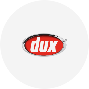 Dux logo for hot water systems servicing the Sunshine Coast by Sunshine Coast Water Heaters